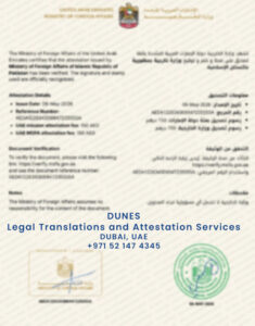 How to Get a Bank or Vehicle POA MOFA-Attested for Use Abroad